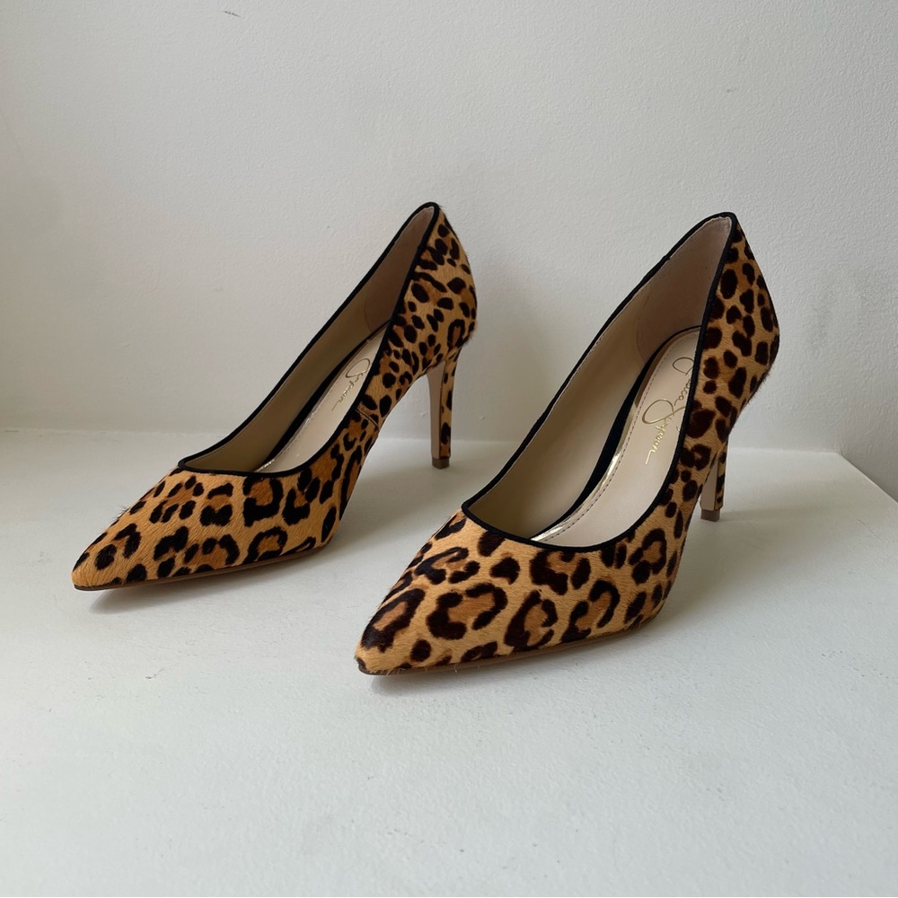 Leopard Print Stiletto Heels